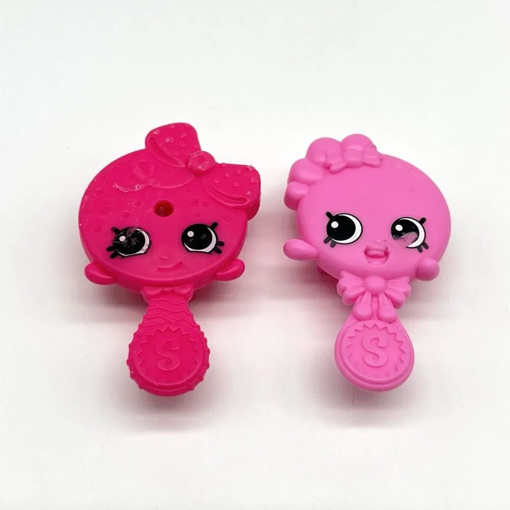 Shopkins Shoppies Doll Hair Brushes Mixed LOT of 9 Moose Toys Accessories Comb
